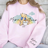 Custom Mama Bear Sweatshirt with children’s name on sleeve Hippo Boutique