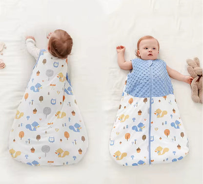 Newborn Baby 100% Organic Cotton Sleep sac - 1.5 Tog Hippo Boutique