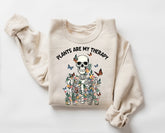Women’s Crewneck Sweatshirts - Plants are my Therapy Hippo Boutique