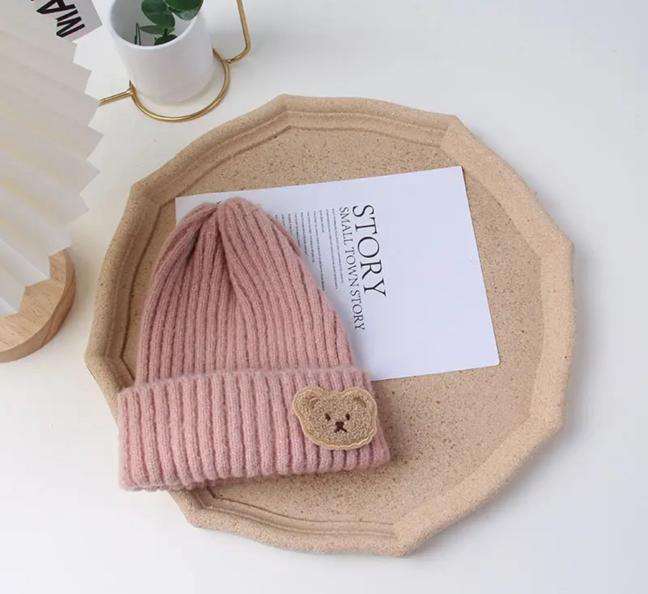 Baby & kids Bunny & Bear Winter Hat Beanies Hippo Boutique