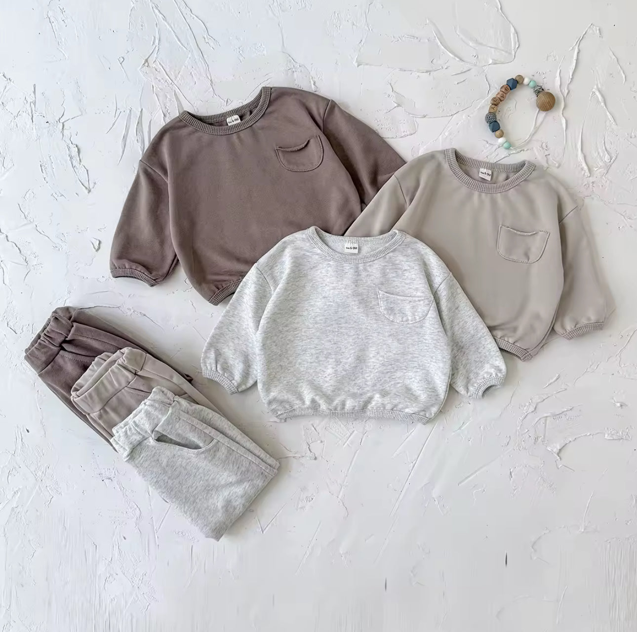 Baby & Toddler Sweatshirt & Joggers Set Hippo Boutique