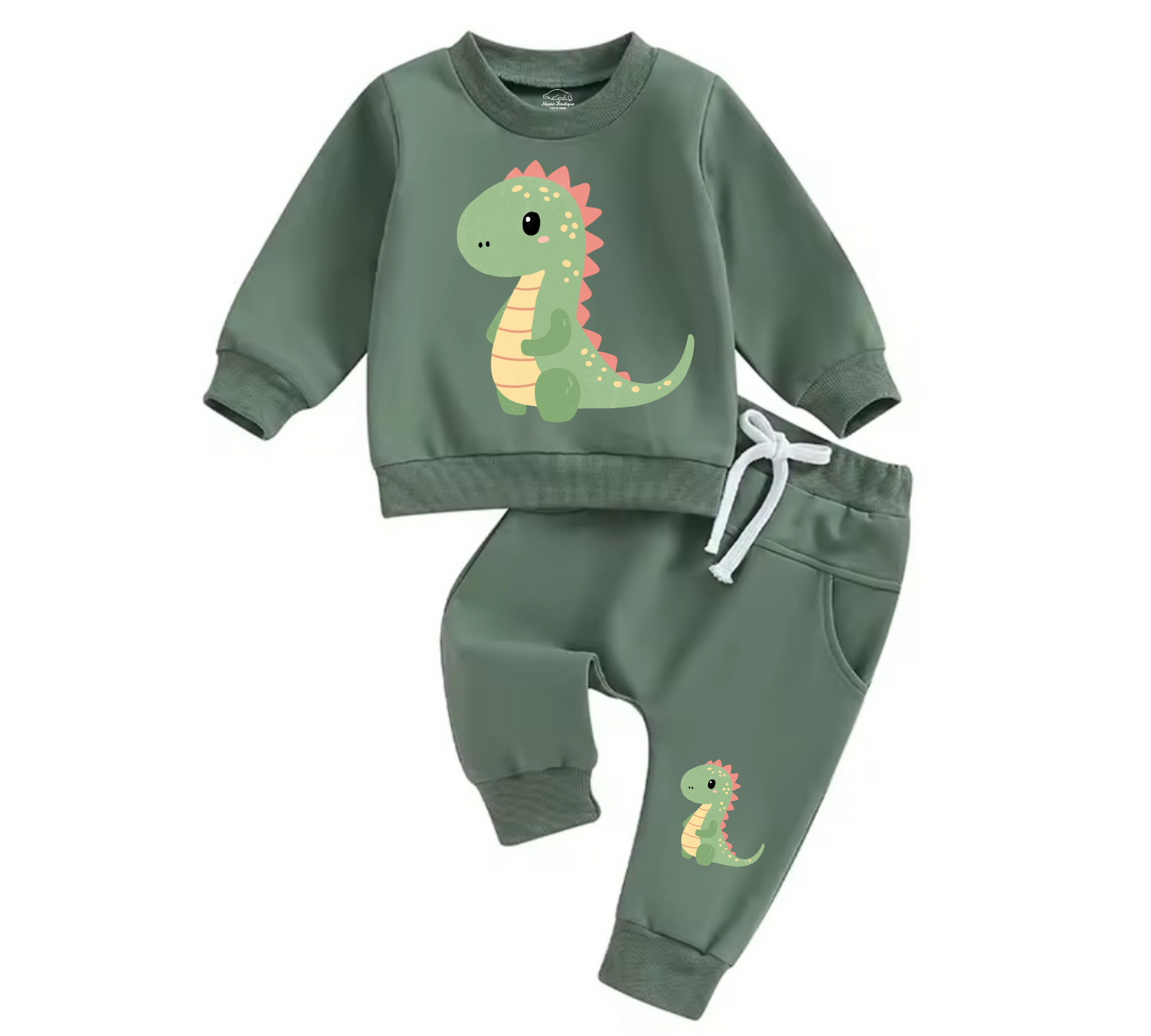 Baby Jogger Outfit - Dachshund Floral Hippo Boutique