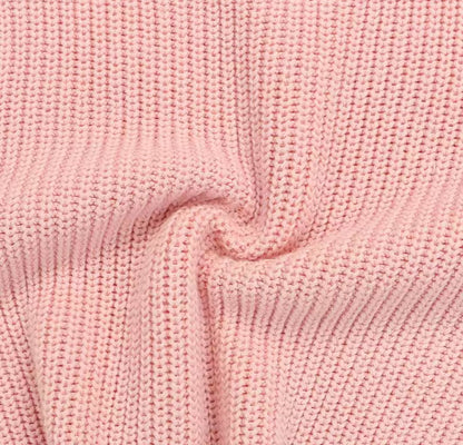 Personalized Name Newborn Baby Embroidered Knit Sweaters Hippo Boutique