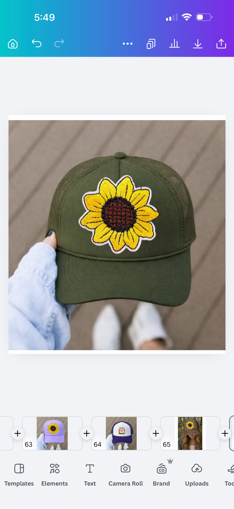 Sunflower Trucker Mesh Hats Hippo Boutique