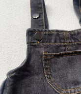 Baby & Toddler Denim Coveralls Hippo Boutique