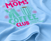 Cropped Top - Tired Moms Coffee Club Hippo Boutique