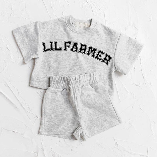 Little Farmer Baby Boy T-Shirt & Shorts Set Hippo Boutique
