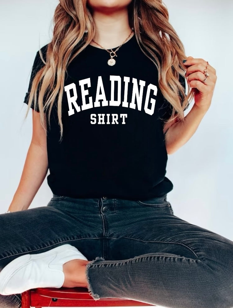 Reading Shirt Women’s T-Shirts Hippo Boutique