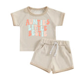 Auntie’s Lottle Bestie Baby girl & toddler girl outfit Hippo Boutique