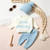 Newborn Baby Knit Coming Home Outfit Hippo Boutique