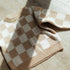 Checkered Knit baby Sweater Hippo Boutique