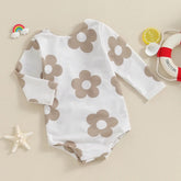 Baby Girl One Piece Boho Floral Swimsuit Hippo Boutique