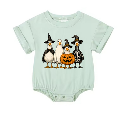 Halloween Duck Baby t-shirt Bubble Romper Hippo Boutique
