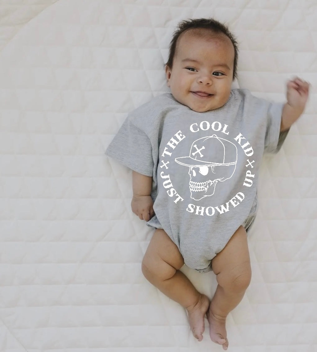 Cool Kid Baby & toddler t-shirt bubble Romper Hippo Boutique