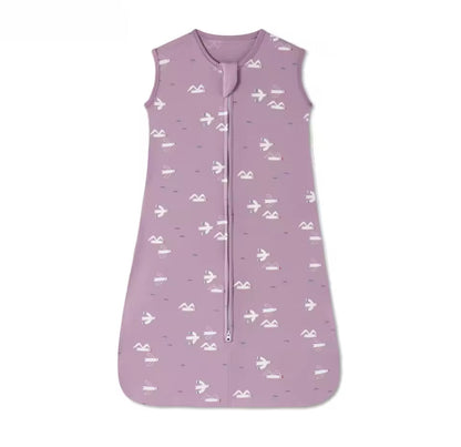 Newborn Baby 100% Organic Cotton Sleep sack - 1 Tog Hippo Boutique