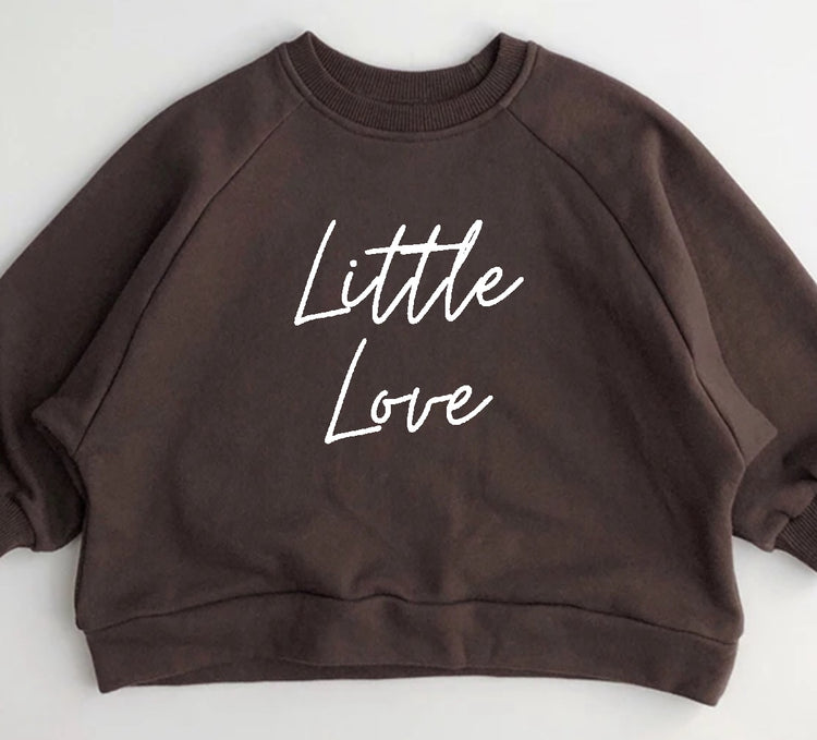 Little Love Baby & Toddler Oversized Cotton Sweatshirts Hippo Boutique