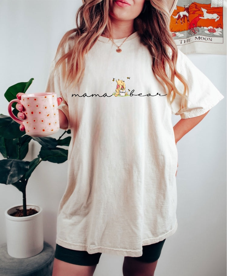 Mama Bear Women’s T-Shirts Hippo Boutique