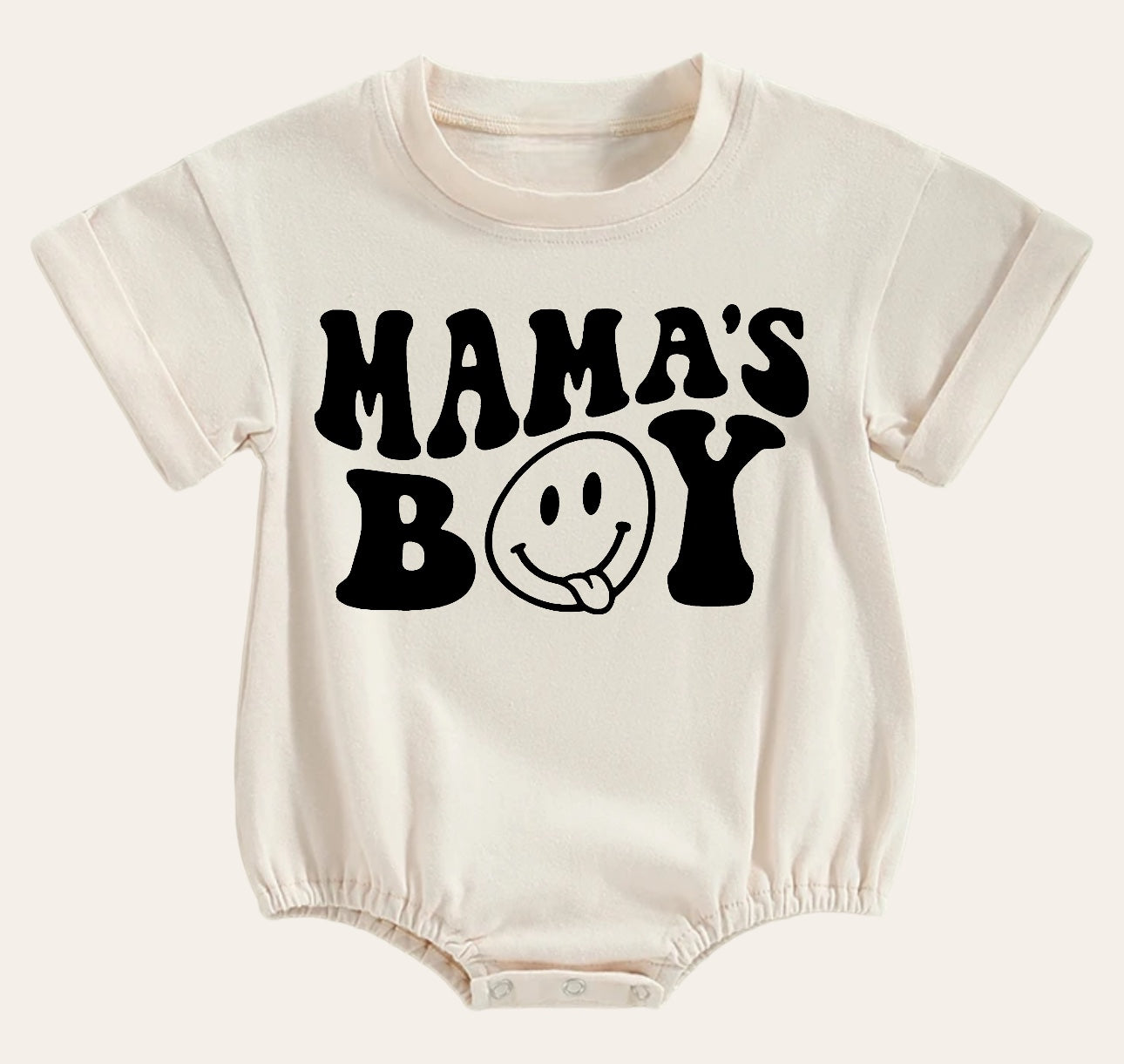 Mamas boy Baby & toddler t-shirt bubble Romper Hippo Boutique