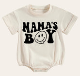 Mamas boy Baby & toddler t-shirt bubble Romper Hippo Boutique