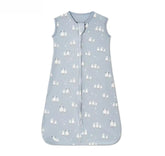 Newborn Baby 100% Organic Cotton Sleep sack - 1 Tog Hippo Boutique