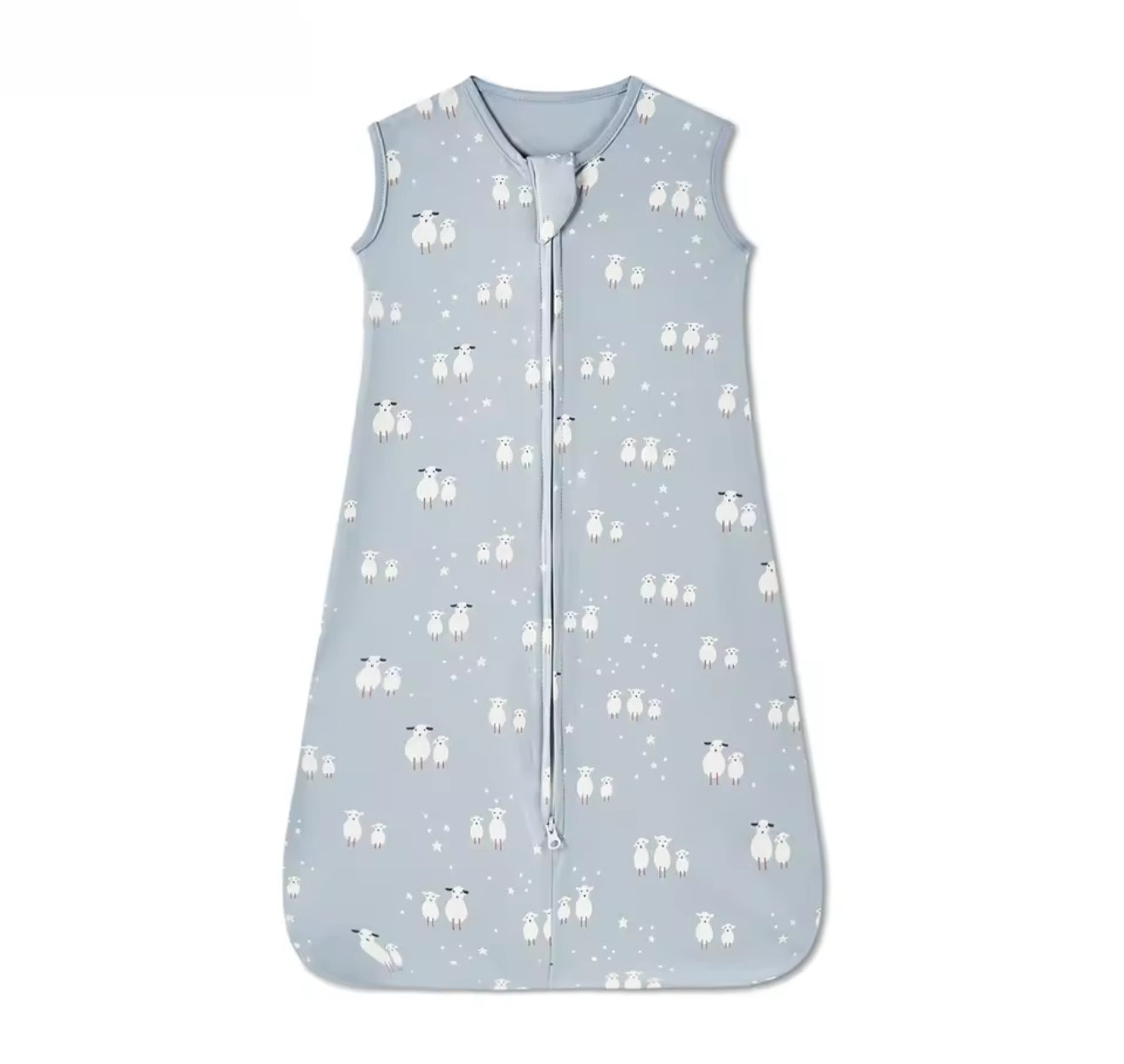 Newborn Baby 100% Organic Cotton Sleep sack - 1 Tog Hippo Boutique