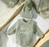 Newborn Baby Knit Bodysuit with Knitted Hat Hippo Boutique