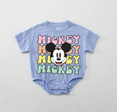 Mouse Baby t-shirt bubble Romper Hippo Boutique
