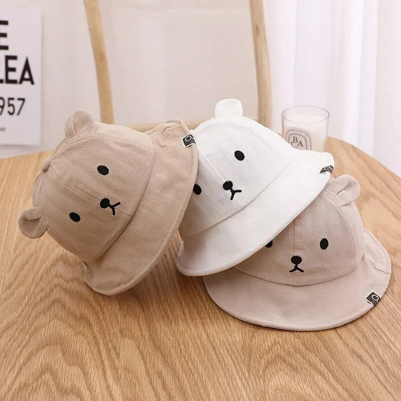 Teddy Bear Buckets Hats Hippo Boutique