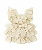 Ruffled bubble Romper Dress Hippo Boutique