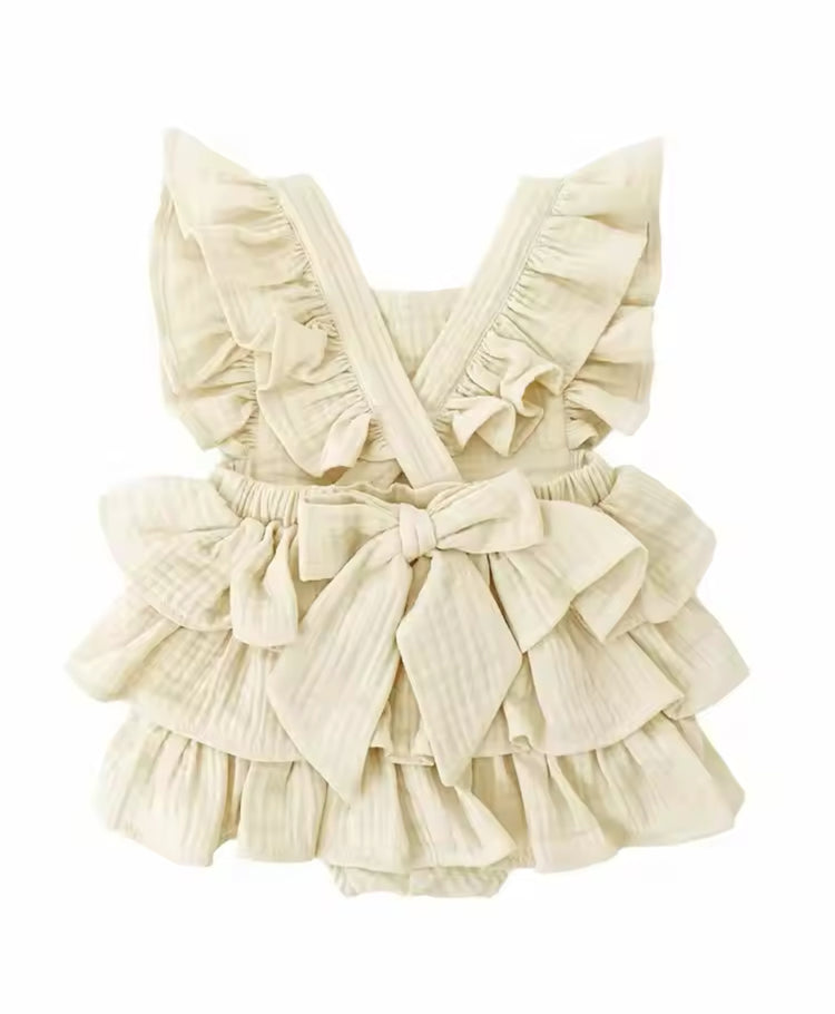 Ruffled bubble Romper Dress Hippo Boutique