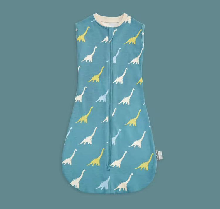 Newborn Baby 100% Organic Cotton Swaddle Sleep sack - 1 Tog Hippo Boutique