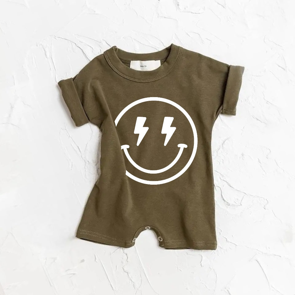 Smile Baby romper bodysuit Hippo Boutique
