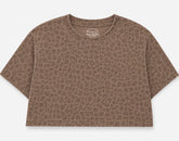 Canadian leopard crop top, women’s boxy tee, leopard print cropped shirt, oversized crop top Canada, trendy women’s t-shirt, cropped graphic tee, comfort cotton crop top, women’s fashion Canada, casual crop tee, leopard fashion top, women’s boutique Canada, boxy cropped t-shirt, everyday crop top, women’s streetwear, Canadian clothing boutique