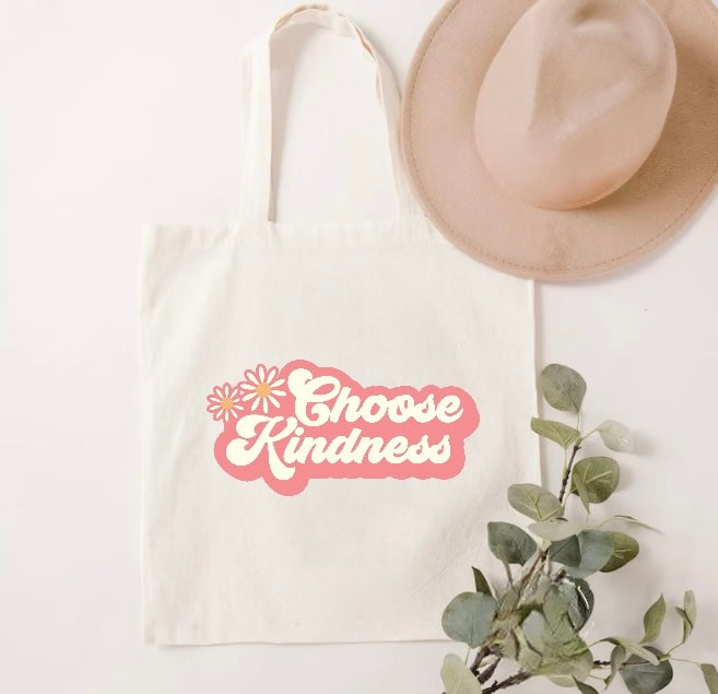 Choose Kindness Tote Bag Hippo Boutique