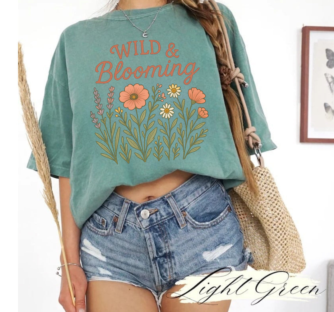 Wild & Blooming Floral Women’s T-Shirt Hippo Boutique