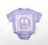 Retro Smile Baby t-shirt Bubble Romper Hippo Boutique