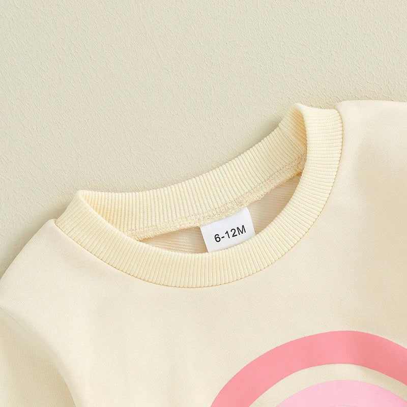 Baby & Toddler Rainbow Outfit Hippo Boutique