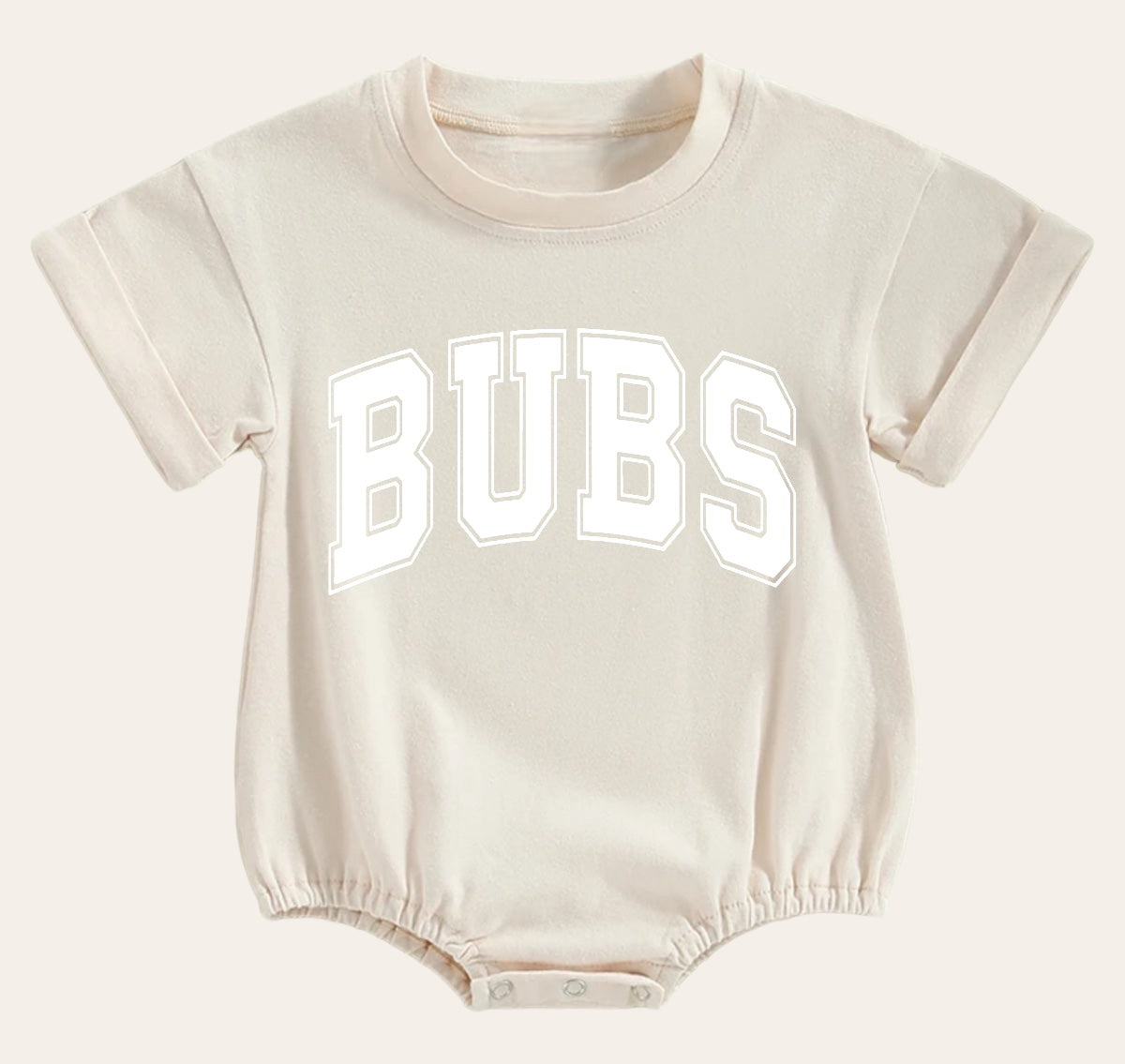Bubs Baby & toddler t-shirt bubble Romper Hippo Boutique