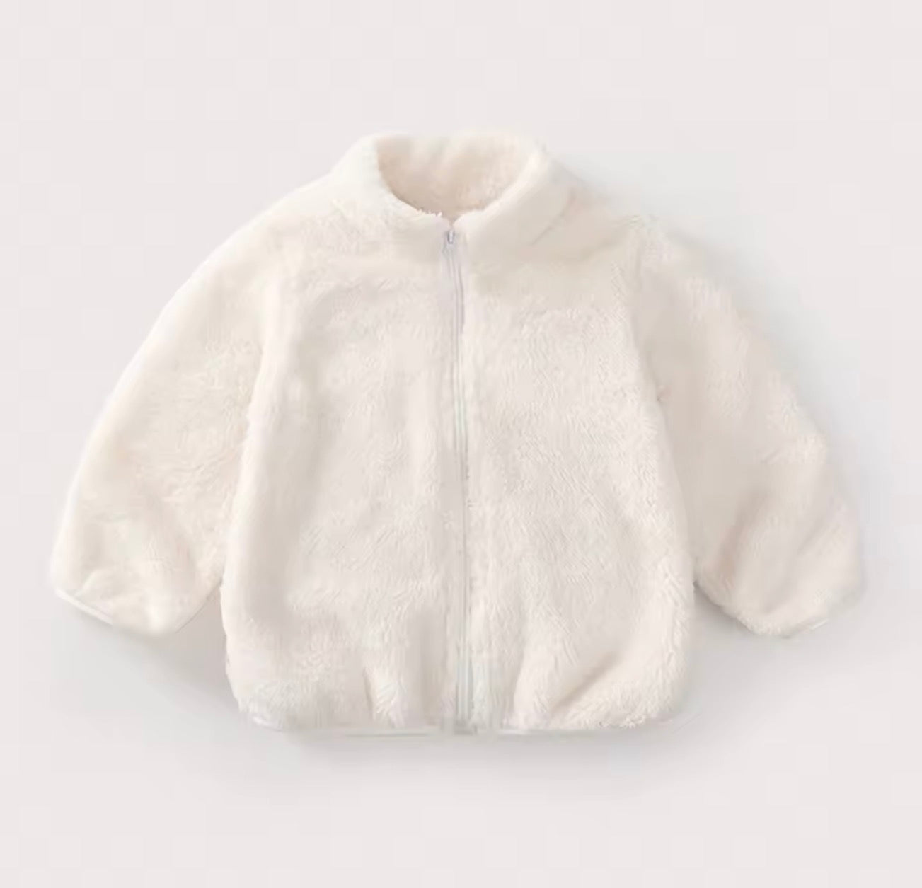 Fleece Baby Zip Up Jacket Hippo Boutique