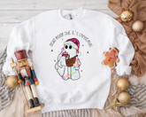 Dead Inside but its christmas crewneck Sweatshirts Hippo Boutique