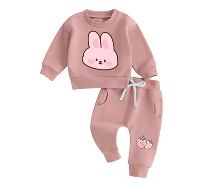Baby Jogger Outfit - Bunny Strawberry Hippo Boutique