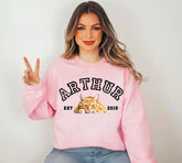 Custom Pet Portrait Sweatshirt Hippo Boutique