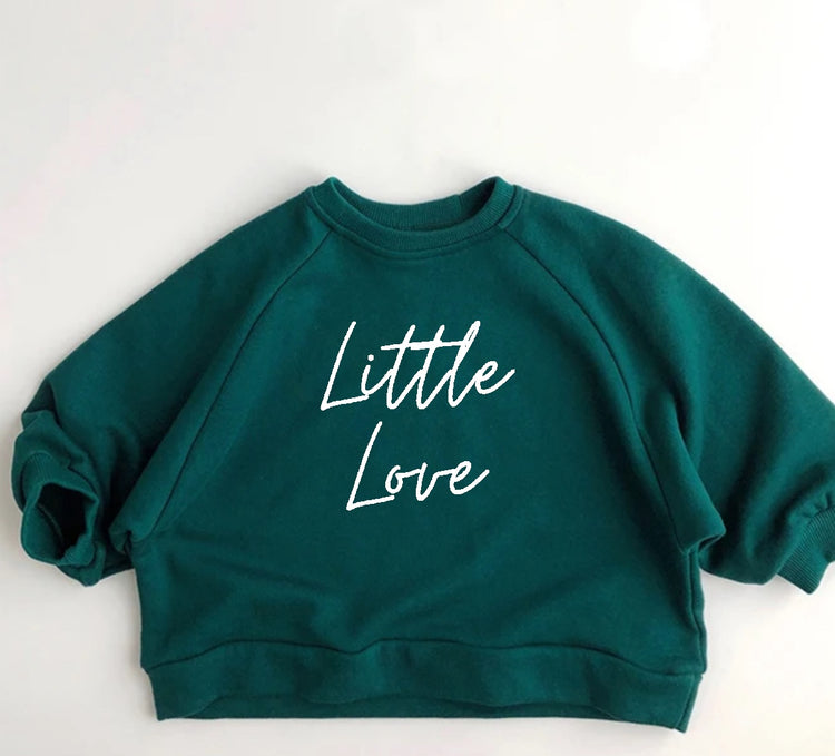 Little Love Baby & Toddler Oversized Cotton Sweatshirts Hippo Boutique