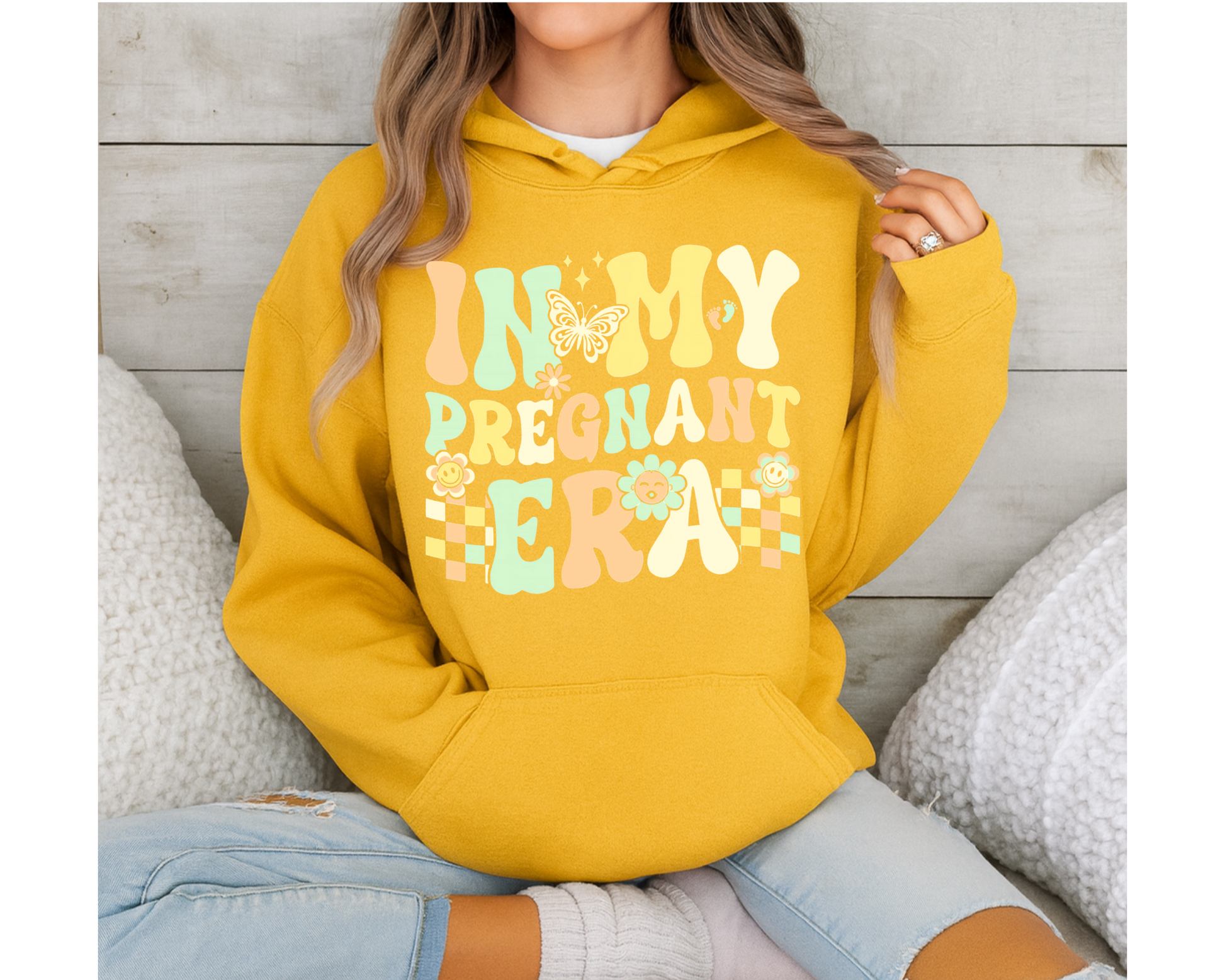 Sweatshirts & Hoodies - In My Pregnant Era Hippo Boutique