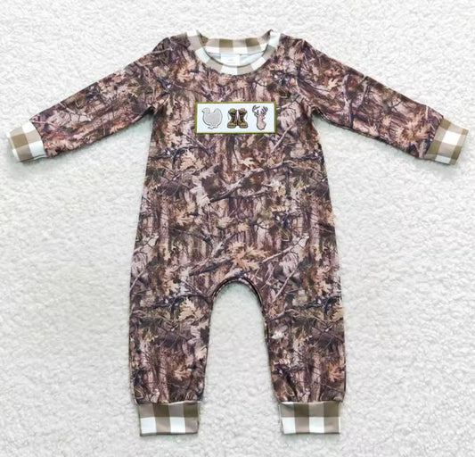 Camouflage hunting Bodysuit Rompers Hippo Boutique