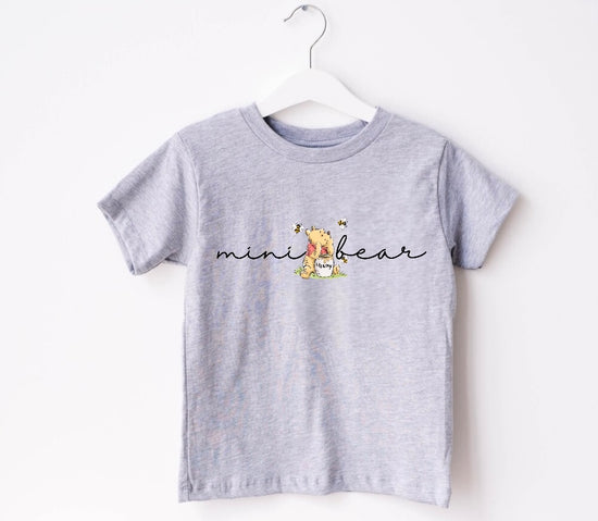 Mini Bear Baby & Toddler tshirt Hippo Boutique