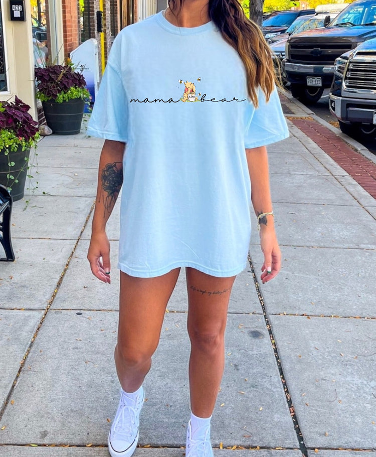 Mama Bear Women’s T-Shirts Hippo Boutique