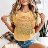 Wild & Blooming Floral Women’s T-Shirt Hippo Boutique