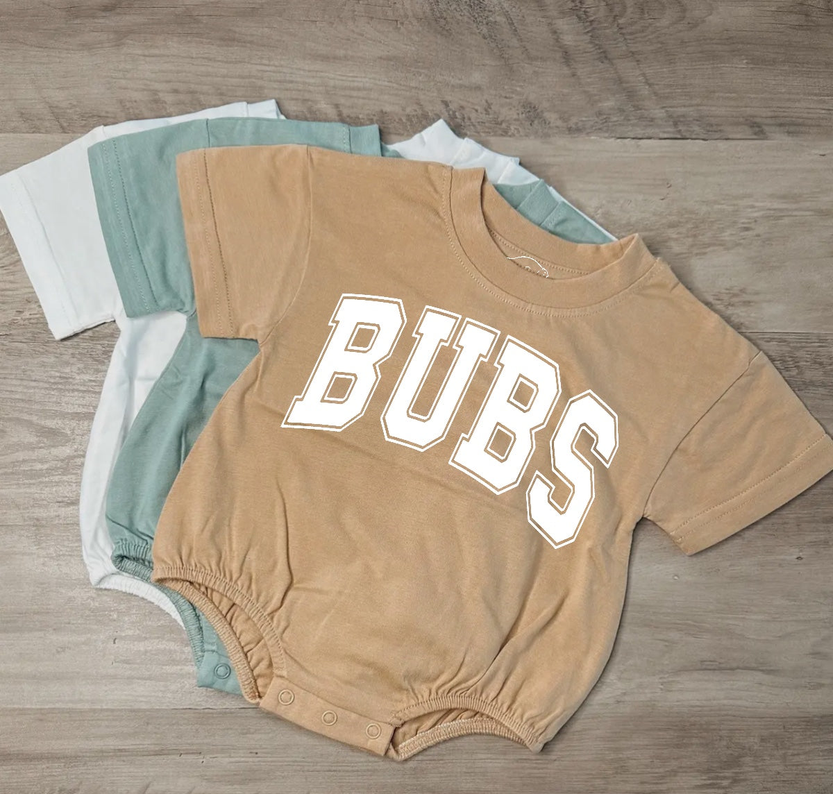 Bubs Baby & toddler t-shirt bubble Romper Hippo Boutique