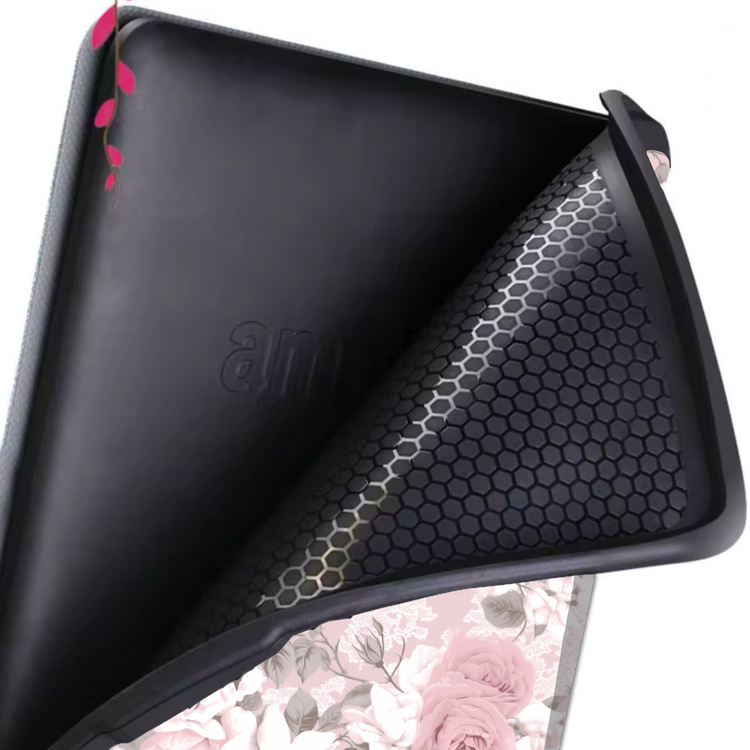 Ebook Shell Case - Reading Ghost & Pink Roses Hippo Boutique